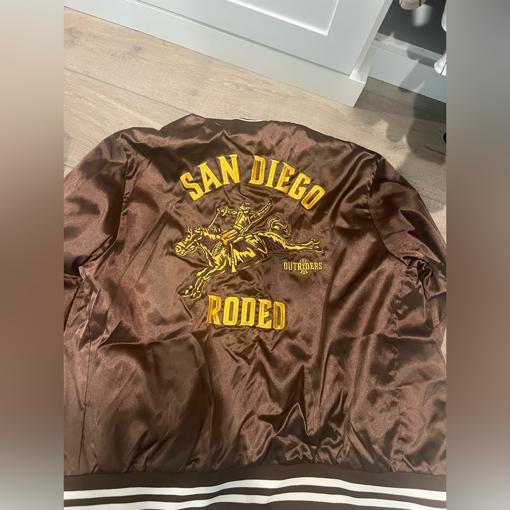 San Diego Rodeo Bomber Jacket never worn